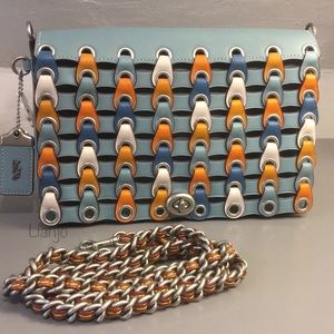 Coach Color-block Link Dinky 24 Style #10499